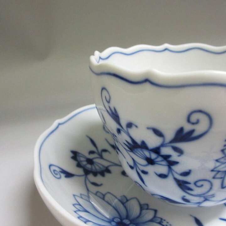 楽天市場】☆マイセン/Meissen ブルーオニオン カップ&ソーサー ティー  