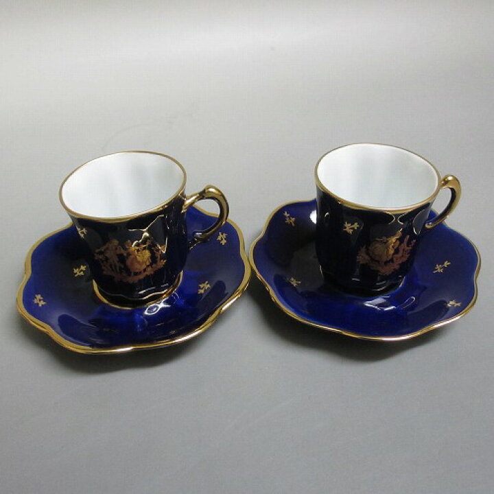 楽天市場】☆リモージュ/Limoges フランス デミタス カップ＆ソーサー 