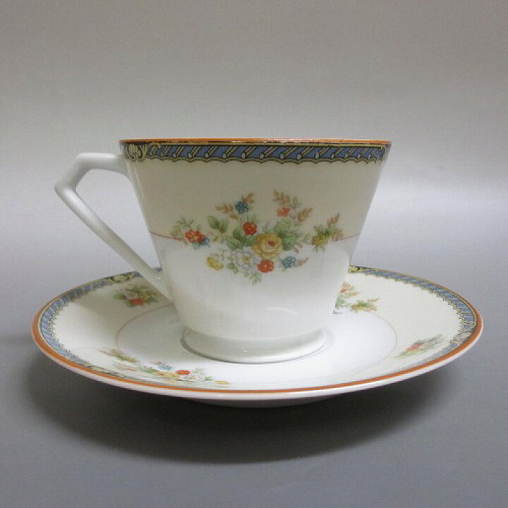 DKG☆ Noritake オールド ノリタケ 王冠バナー 月桂樹 M印 デミタス 