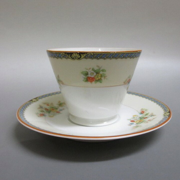 楽天市場】☆オールドノリタケ カップ＆ソーサー ペア/2客セット 日陶 