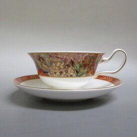 ★ウェッジウッド/Wedgwood オウガスタス/AUGUSTUS ピオニー カップ＆ソーサー 新入荷【中古】