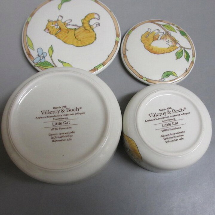 楽天市場】☆ビレロイ＆ボッホ villeroy-boch 猫/リトルキャット フタ 