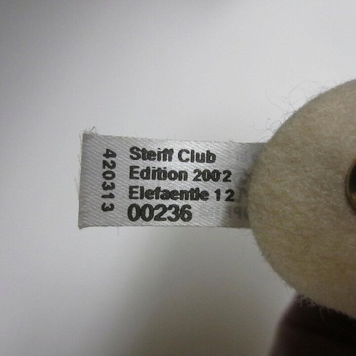 楽天市場】☆シュタイフ/Steiff Club 象の針刺し エレファント ピン 
