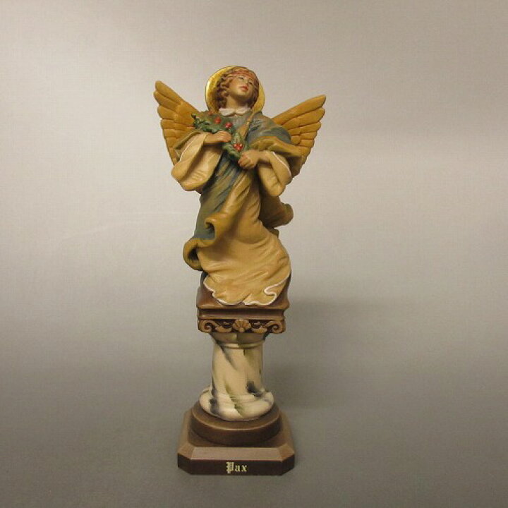 楽天市場】☆アンリ ANRI イタリア 木彫り人形 『天使』 新入荷【中古  