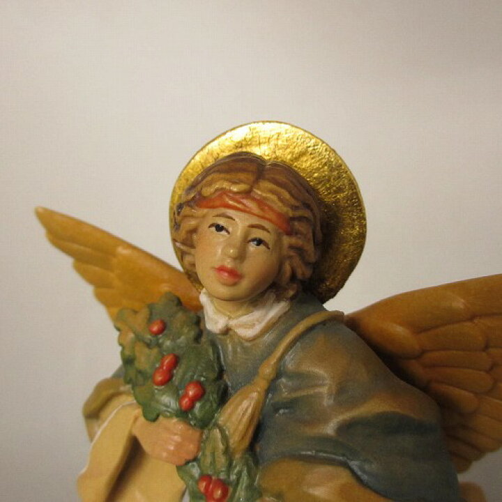 楽天市場】☆アンリ ANRI イタリア 木彫り人形 『天使』 新入荷【中古 