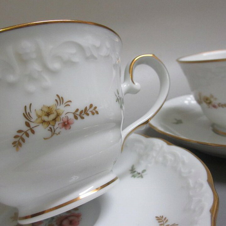 楽天市場】☆ノリタケ/Noritake カップ＆ソーサー ペア/2客組 小花 