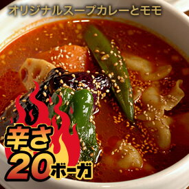 北海道 札幌 SHANTi シャンティ スープカレー モモ 水餃子 北海道スープカレー 札幌スープカレー 冷凍 激辛カレールー 高級カレー スパイスカレー おいしいカレー 薬膳カレー お取り寄せグルメ ギフト TVで紹介 辛い食べ物 辛いもの好き プレゼント 有名店 ＜辛さ20ボーガ＞