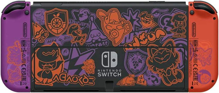楽天市場】Nintendo Switch 有機ELモデル スカーレット・バイオレット 