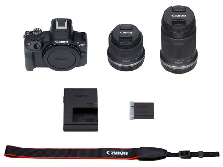 楽天市場】【化粧箱傷あり・新品未開封】EOS R50 ダブルズームキット 