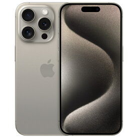 iPhone 15 Pro 256GB MTUF3J/A SIMフリー [ナチュラルチタニウム] (SIMフリー)