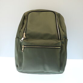 【SALE】COOCO 9ポケットリュック A4対応 通勤 　通学　軽量　アウトドア　習い事　旅行　カーキ　メンズ　レディース