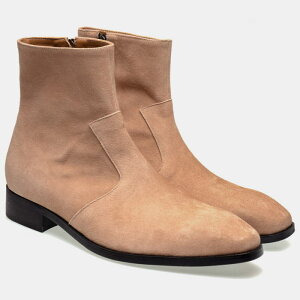 XG[hu[c U[u[c Western Boots Beige Suede Yu[c {vu[c I[_[V[Y C