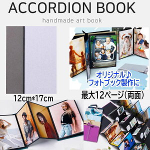 アコーディオン 写真台紙 アルバム DIY 台紙 写真アルバム フォトブック 寄せ書き台紙 記念アルバム 写真収納