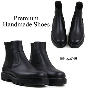 サイドゴアレザーブーツ ハンドメイドブーツ メンズブーツ ブーツ カジュアルブーツ SHOES STAR レザー 本革 レザーブーツ サイドゴアブーツ