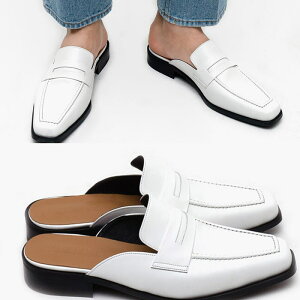 レザーサンダル メンズサンダル メンズシューズ レザーシューズ ローファー レザー 本革 レザーシューズ ハンドメイドシューズ