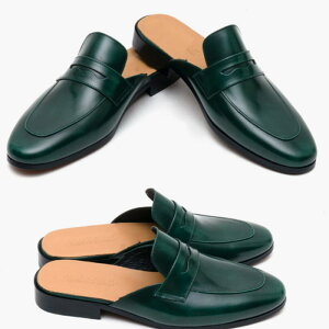 レザーサンダル メンズサンダル メンズシューズ レザーシューズ ローファー レザー 本革 レザーシューズ ハンドメイドシューズ