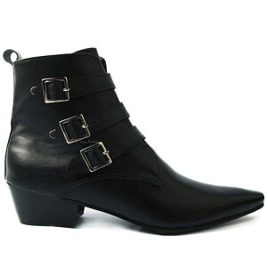 レザーブーツ ベルトデザインレザーブーツ メンズブーツ SHOES STAR ブーツ ドレスブーツ レザー 本革 レザーブーツ ドレス ビジネスブーツ