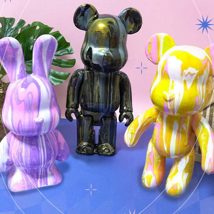 楽天市場】ポーリングアート ベア 23cm ベアアート フィギュア 