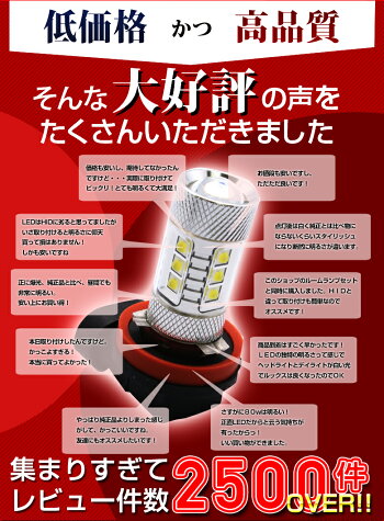 デリカD2MB36Sカスタム含むLEDフォグランプ(楽天フォグランプランキング常に受賞)H8H11H16対応フォグ80WLED仕様で実質12W級の明るさ!!CreeLED採用品LEDフォグ2個セットホワイトアンバー