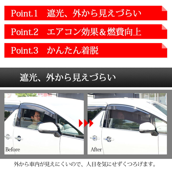 楽天市場 3 10限定 100 ポイントバックチャンス ハイエース 0系 4型 フロント メッシュシェード 2p 車種別設計 カーテン グッズ プライバシー 遮光 遮熱 簡単装着 日除け ひよけ サンシェード Pt05 シェアスタイル Led Hid の老舗