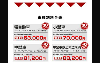 車種別料金表