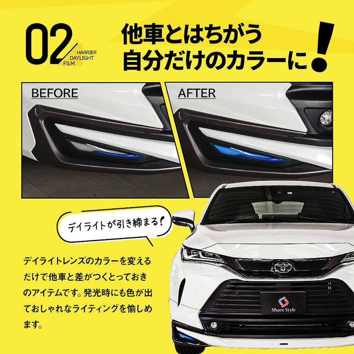 楽天市場】[最大P33.5倍] カット済み ハリアー 80系 モデリスタ デイ 