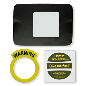 スペーシア スペーシアカスタム スペーシアギア MK94S MK54S フューエル リッド カバー ステッカー 2色リングセット ガラスリッド フューエルカバー 給油口 ガソリンカバー タンクカバー シー
