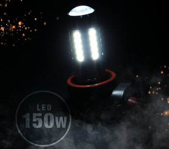 送料無料H8H11H16HB4LEDバルブフォグフォグランプコーナーリングランプLED2個セットホワイトシャインゴールド高品質