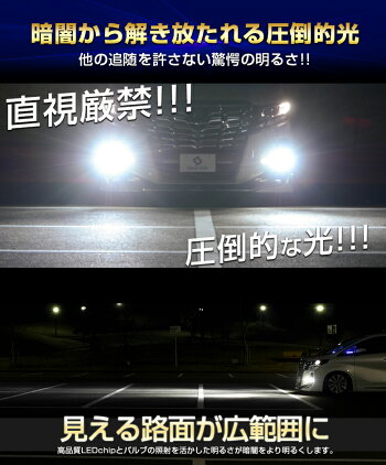 LEDバルブヘッドライト/フォグライト30W6500kH8H7H16PSX24WPSX26WPSX24WHB4ホワイト