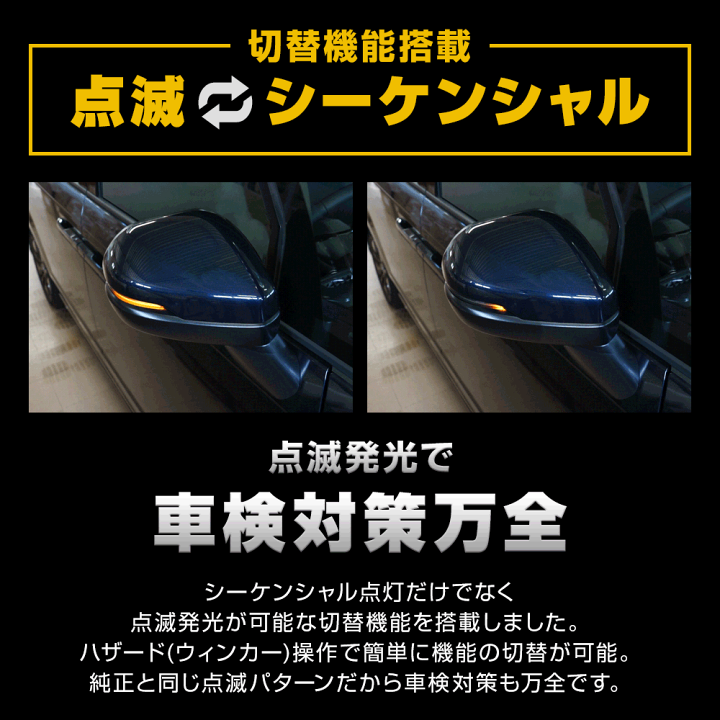 楽天市場】[20%OFFクーポン] WR-V 5BA-DG5 切替機能付き ドアミラー