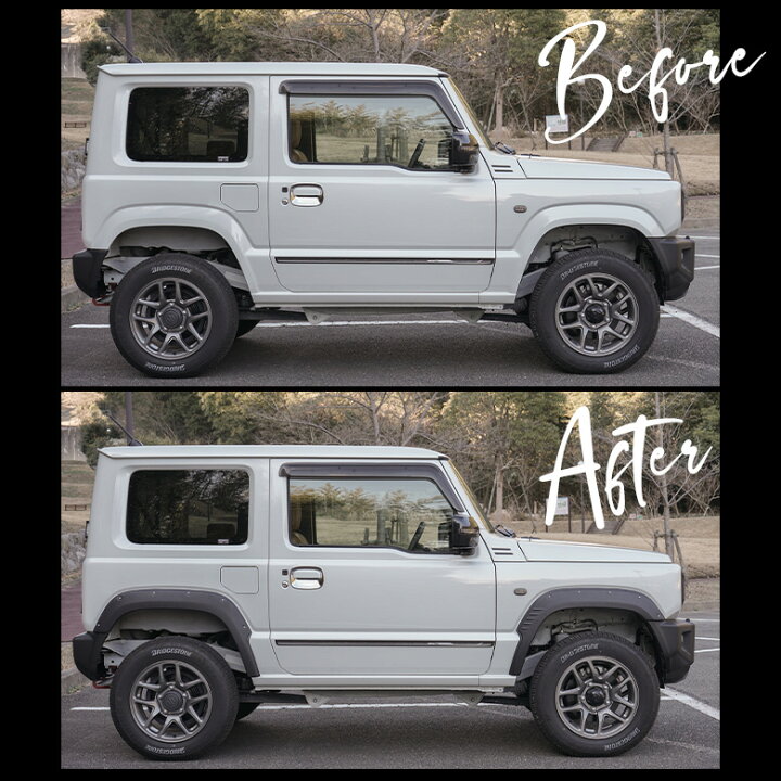 楽天市場】[最大P33.5倍] ジムニー JB64W オーバーフェンダー 外装 