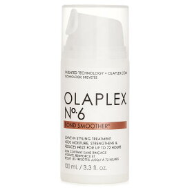 【2本購入で5%OFF】オラプレックス No.6 OLAPLEX No.6 ボンドスムーサー 100ml 洗い流さないトリートメント アウトバストリートメント クリーム ブリーチ ダメージケア 正規品 プレゼント ギフト ヘアトリートメント エイジングケア送料無料