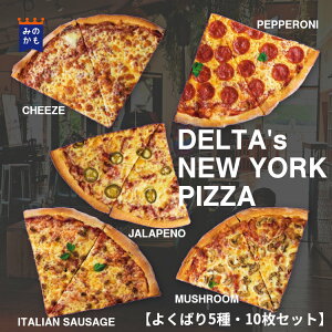 DELTA�̃j���[���[�N�s�U �悭�΂�Z�b�g 10�J�b�g�i5��×2�J�b�g�j NY PIZZA ���� �Ⓚ�s�U � �`�[�Y �y�p���j �n���y�[�j�� �}�b�V�����[�� �C�^���A���\�[�Z�[�W �F�X������ �z�[���p�[