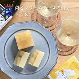 梨とクリームチーズの羊羹7481 ワインのお供 和スイーツ 和菓子 お菓子 お取り寄せグルメ ご当地 岐阜 大人のバレンタイン お返し ホワイトデー