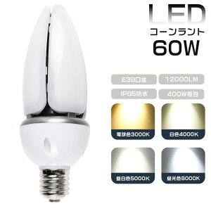 LEDR[Cg 60W FI E39 12000lm ⓔp 400W` gERV^ LED⃉v hCg IP65 Op Vp ԏƖ HƖ Lp360°   ȃGl P
