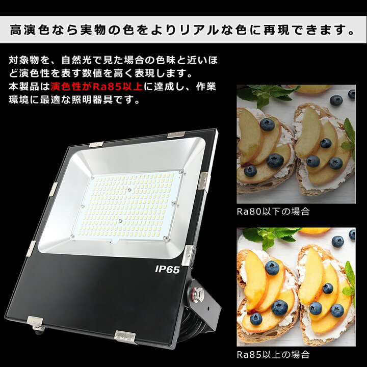オープニング大セール Led投光器 150w 1500w相当 投光器 Led 100v 0v lm 広角1 180 自由調整 Ip65 防水 防塵 h長寿命 Led作業灯 ワークライト Led投光機 作業灯 高天井照明 看板灯 集魚灯 壁掛け照明 舞台照明 展覧会館 サーチライト Acコード付