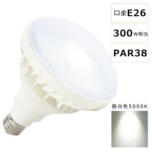 LEDoXgXⓔ 25W 300Wⓔ F5000K E26 PAR38 r[ LED ŔƖ O LEDX|bgCg E26 oXgXⓔ 5000LM 50000H IP65 h ho Op P
