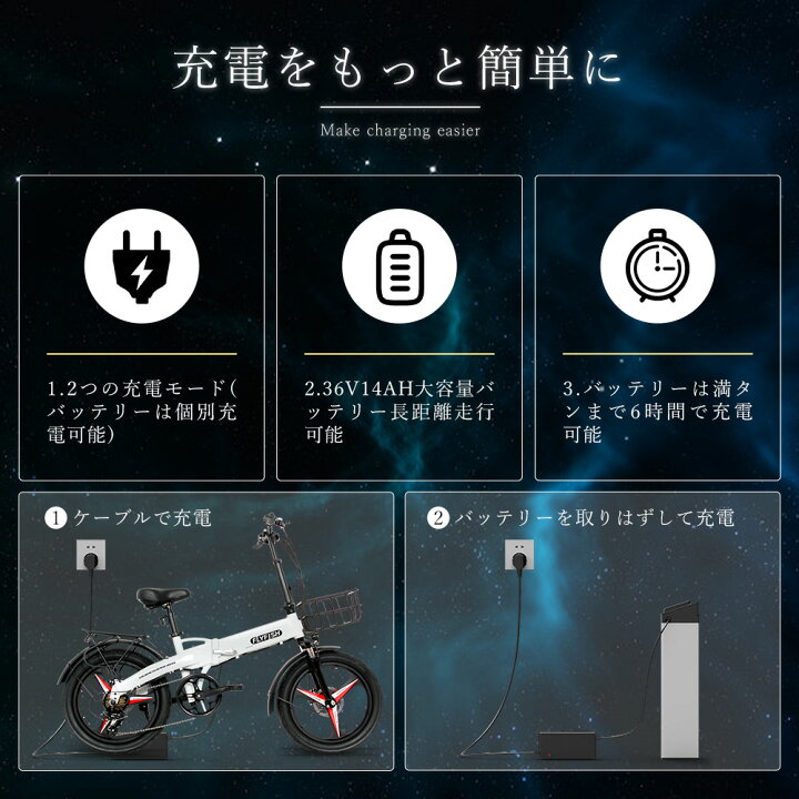 楽天市場】2024年最新モデル【型式認定獲得】FLYFISH 電動アシスト 