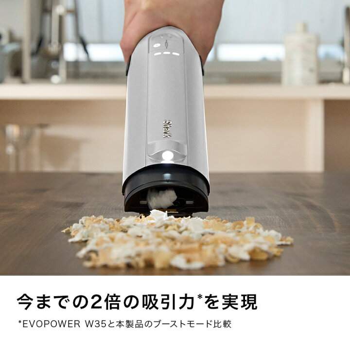 値下げ】シャーク Shark WV415JWH 充電式ハンディクリーナー 未使用品 