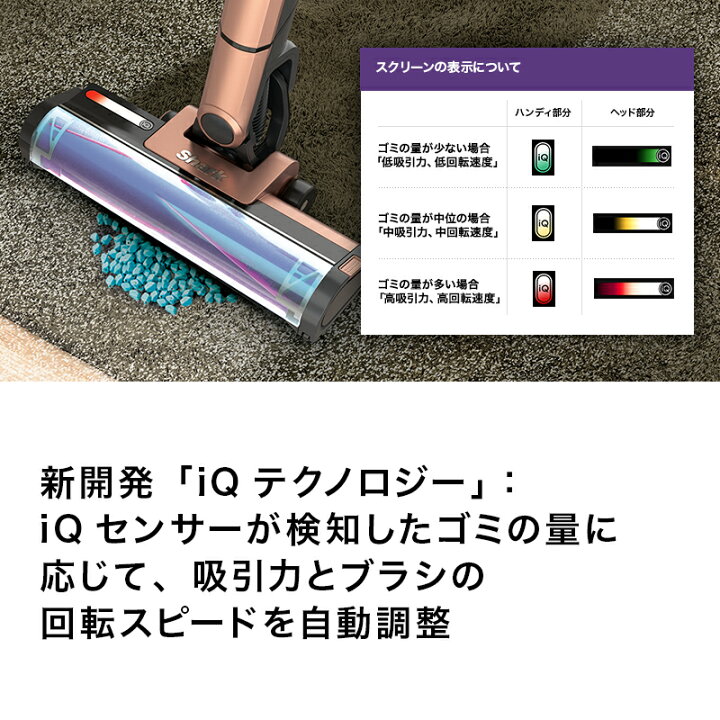 楽天市場】【Shark 公式】Shark シャーク EVOPOWER SYSTEM iQ 