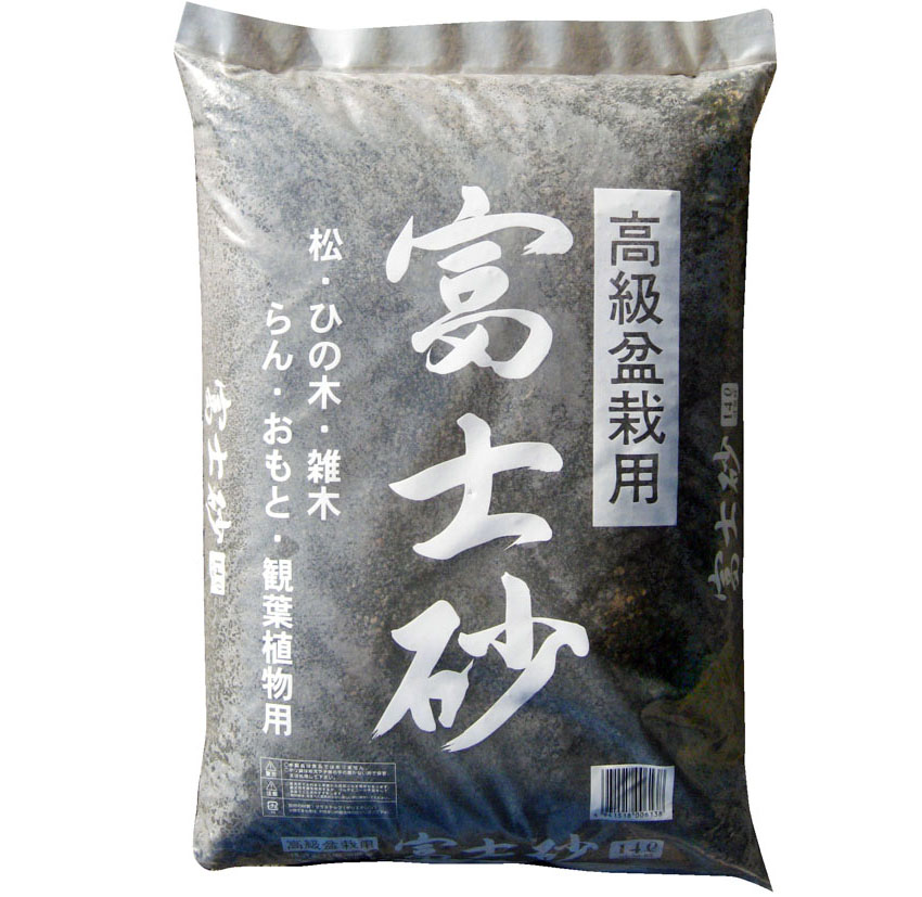返品不可 鉄分が多く含まれています 人気の定番 富士砂１４Ｌ 細目