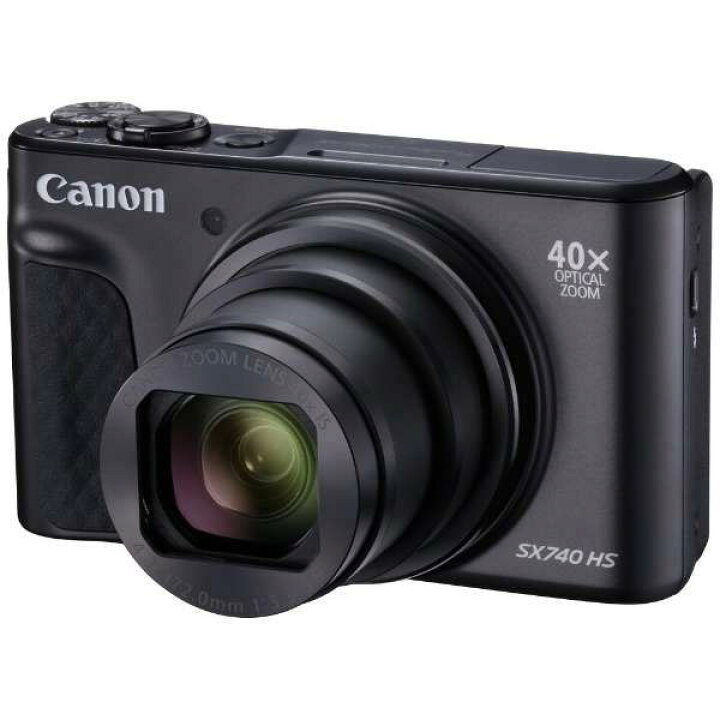 楽天市場 送料無料 キヤノン Powershot Sx740 Hs ブラック 2030万画素 光学40倍ズーム 4k 動画記録 Bluetooth Wi Fi搭載 デジタルカメラ Pssx740hs Canon 写真屋さんドットコム