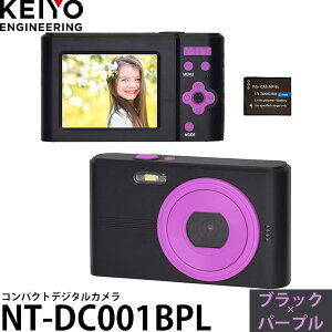 KEIYO NT-DC001BPL �R���p�N�g�f�W�^���J���� �u���b�N×�p�[�v�� �y���[���� ���������z