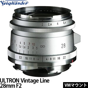 �s7��3�������\��t �R�V�i �t�H�N�g�����_�[ ULTRON Vintage Line 28mm F2 Aspherical TypeII VM�}�E���g�p �V���o�[ �y���������z�y�\��z