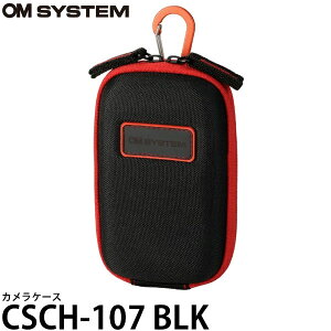 OM SYSTEM CSCH-107 BLK カラビナ付きカメラケース 【送料無料】