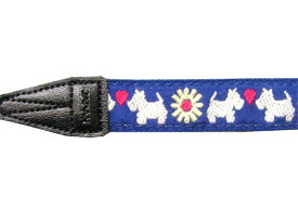 【メール便 送料無料】 ユーエヌ UNX-5907 チロリアンストラップ15 リバーシブル 犬 W/LONG