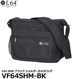 【送料無料】 エツミ VF64SHM-BK f.64 SHM ブラック カメラバッグ [35mmフルサイズ一眼レフカメラ対応 ショルダーバッグ]
