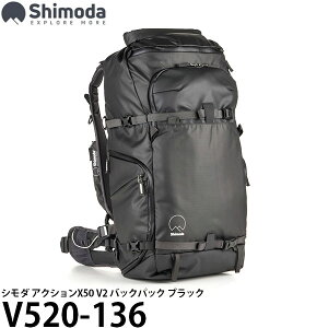 �y���������z �G�c�~ V520-136 �V���_ �A�N�V����X50 V2 �o�b�N�p�b�N �u���b�N [�J�����o�b�O/�o�b�N�p�b�N/Shimoda]