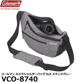 【送料無料】 エツミ VCO-8740 コールマン カメラショルダーバッグSLR メランジグレー [Coleman カメラバッグ ミラーレス/小型一眼レフカメラにおすすめ]