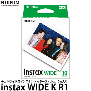 �t�W�t�C���� �`�F�L���C�h�p�C���X�^���g�J���[�t�B���� instax WIDE K R1 1�p�b�N�i10�����j �y���[���� ���������z�y���[�z